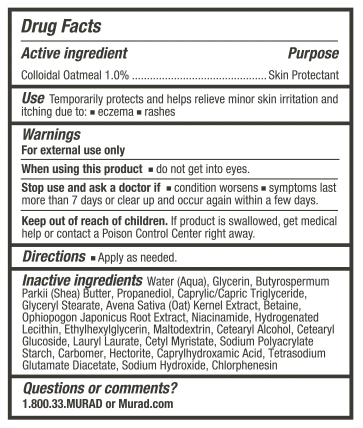 Murad Daily Defense Colloidal Oatmeal Cream (1.7 Oz) 4 Murad Daily Defense Colloidal Oatmeal Cream (1.7 Oz) - Image 2