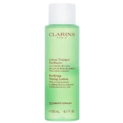 Clarins Purifying Toning Lotion - Combination Or Oily Skin - Meadowsweet (6.7 Oz)