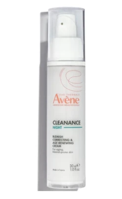 Avène Avene Cleanance NIGHT Blemish Correcting & Age Renewing Cream (30 Ml / 1 Oz)