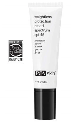 PCA Skin Weightless Protection Broad Spectrum SPF 45 (1.7 Oz / 50 Ml)